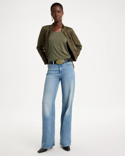 High-Rise Wide-Leg Jeans