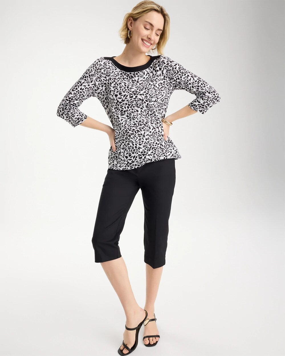 Fauna Pima 3/4 Sleeve Tee