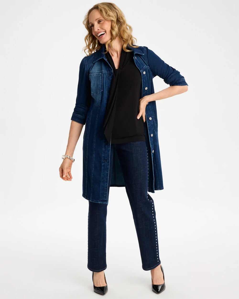 Soft Stretch Tie Neck Tank