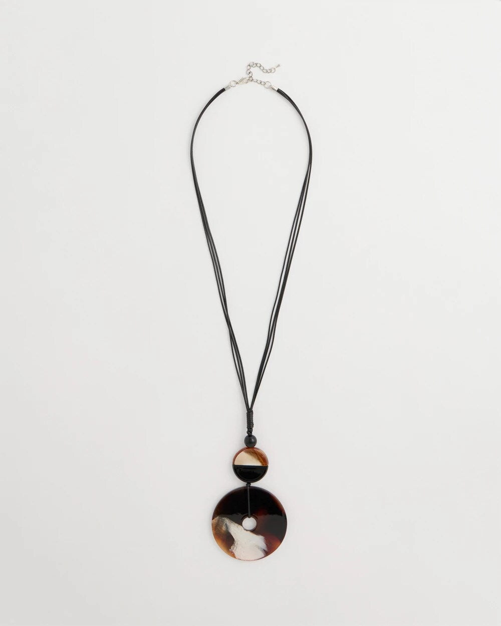 Adjustable Long Tortoise Pendant Necklace