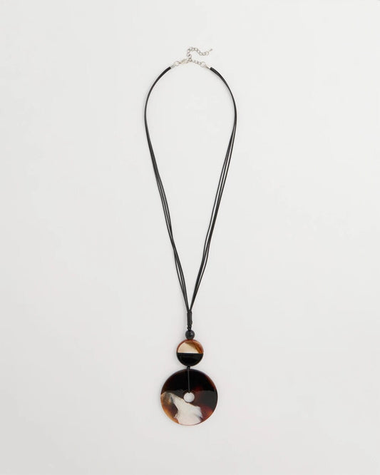 Adjustable Long Tortoise Pendant Necklace