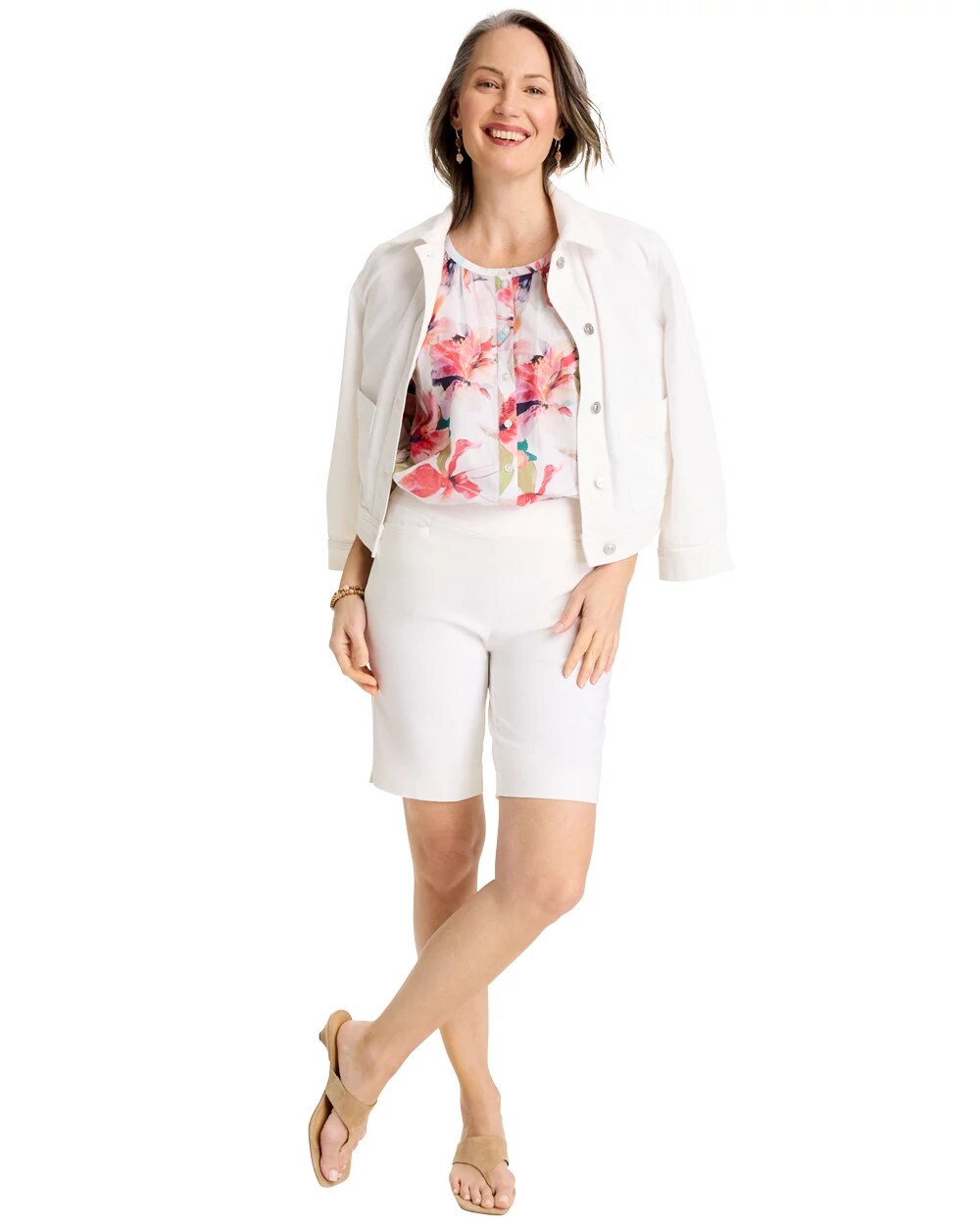 Brigitte Slim Shorts