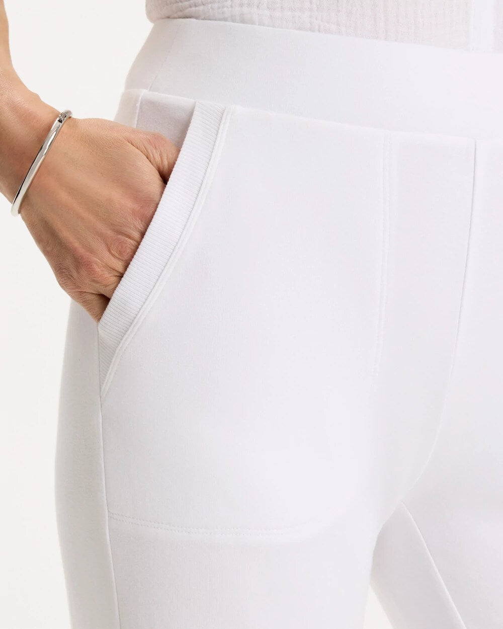 Zenergy French Terry Cropped Pants
