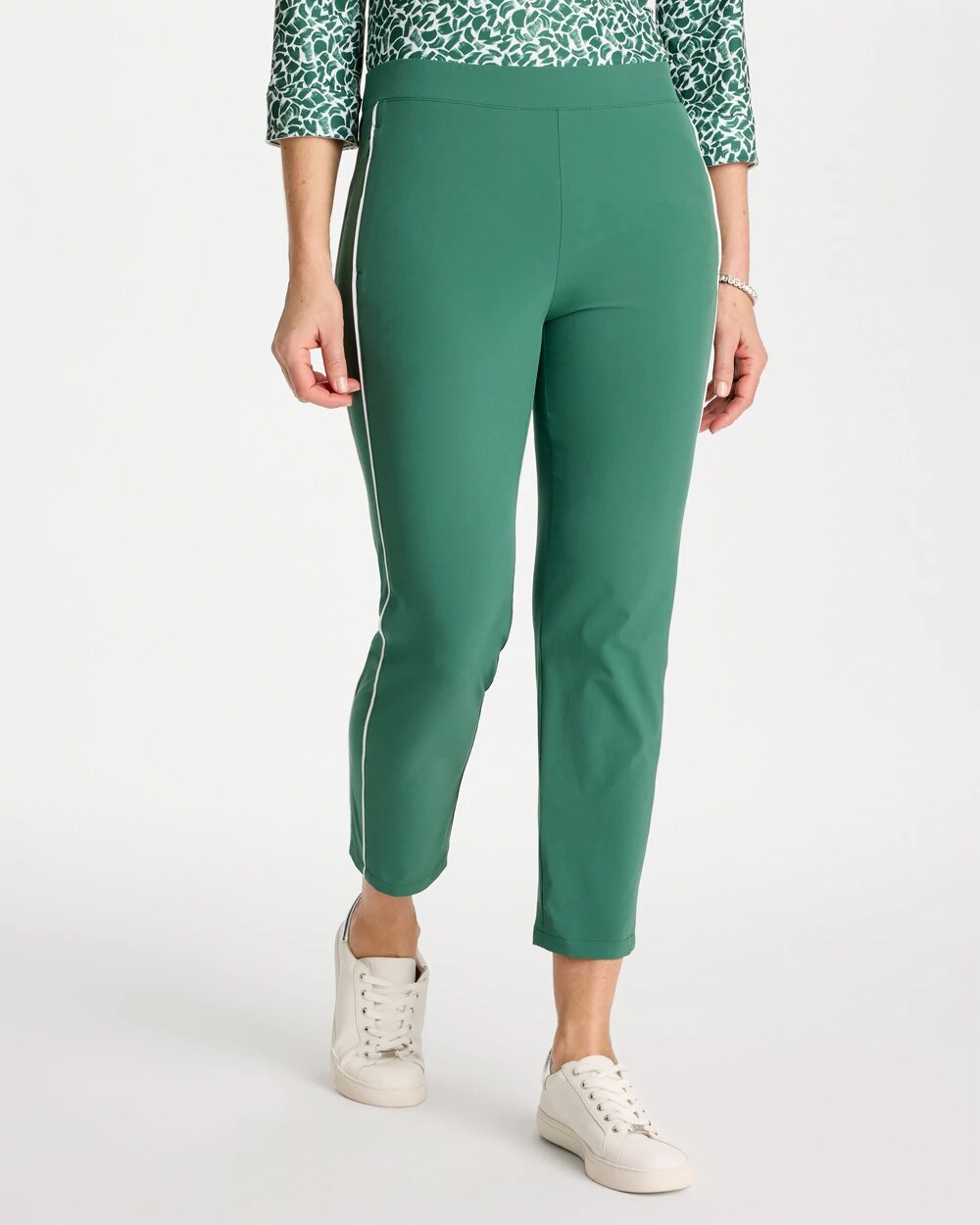 Zenergy UPF Side Piping Ankle Pants