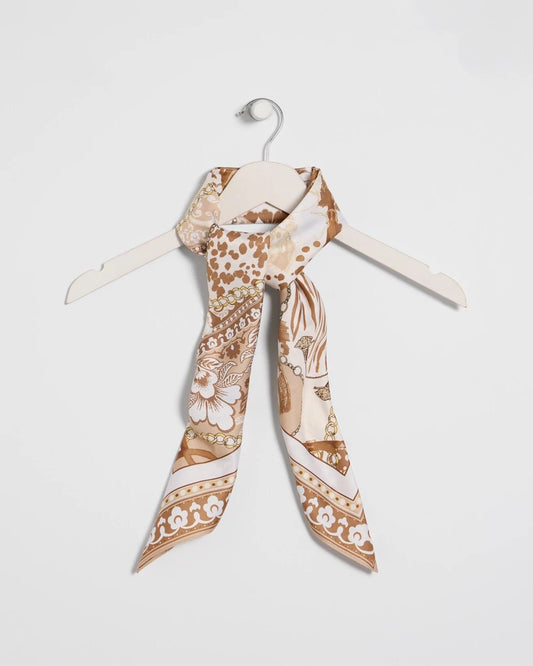 Neutral Luxe Square Scarf