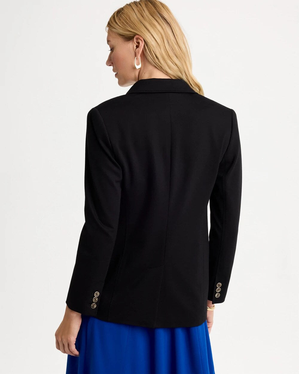 Ponte Knit Blazer