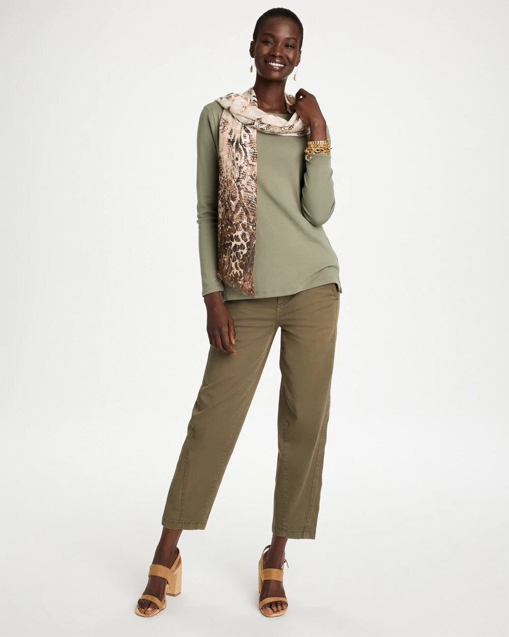 Pima Cotton Boatneck Tee