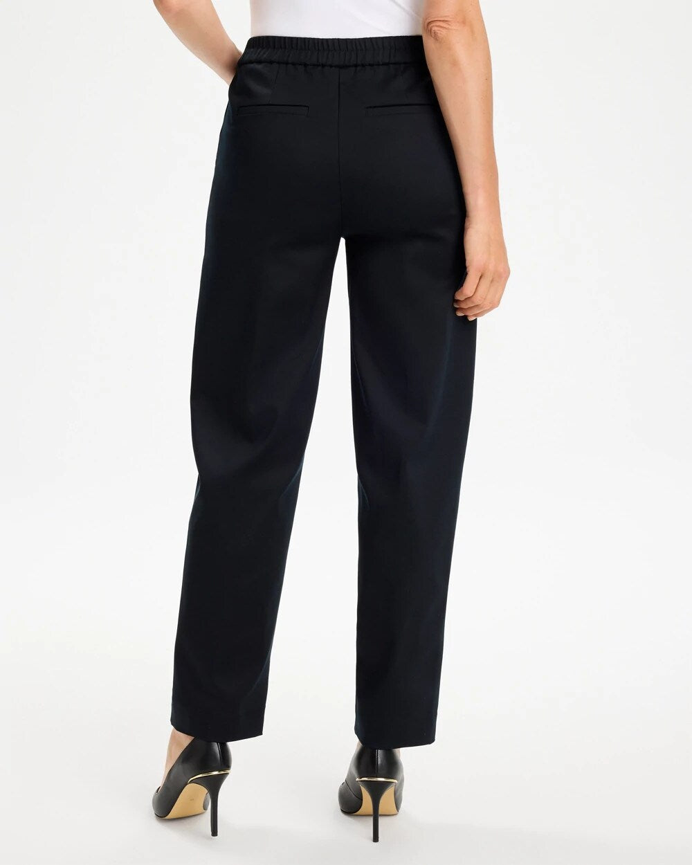 Relaxed Tapered Crop Pants