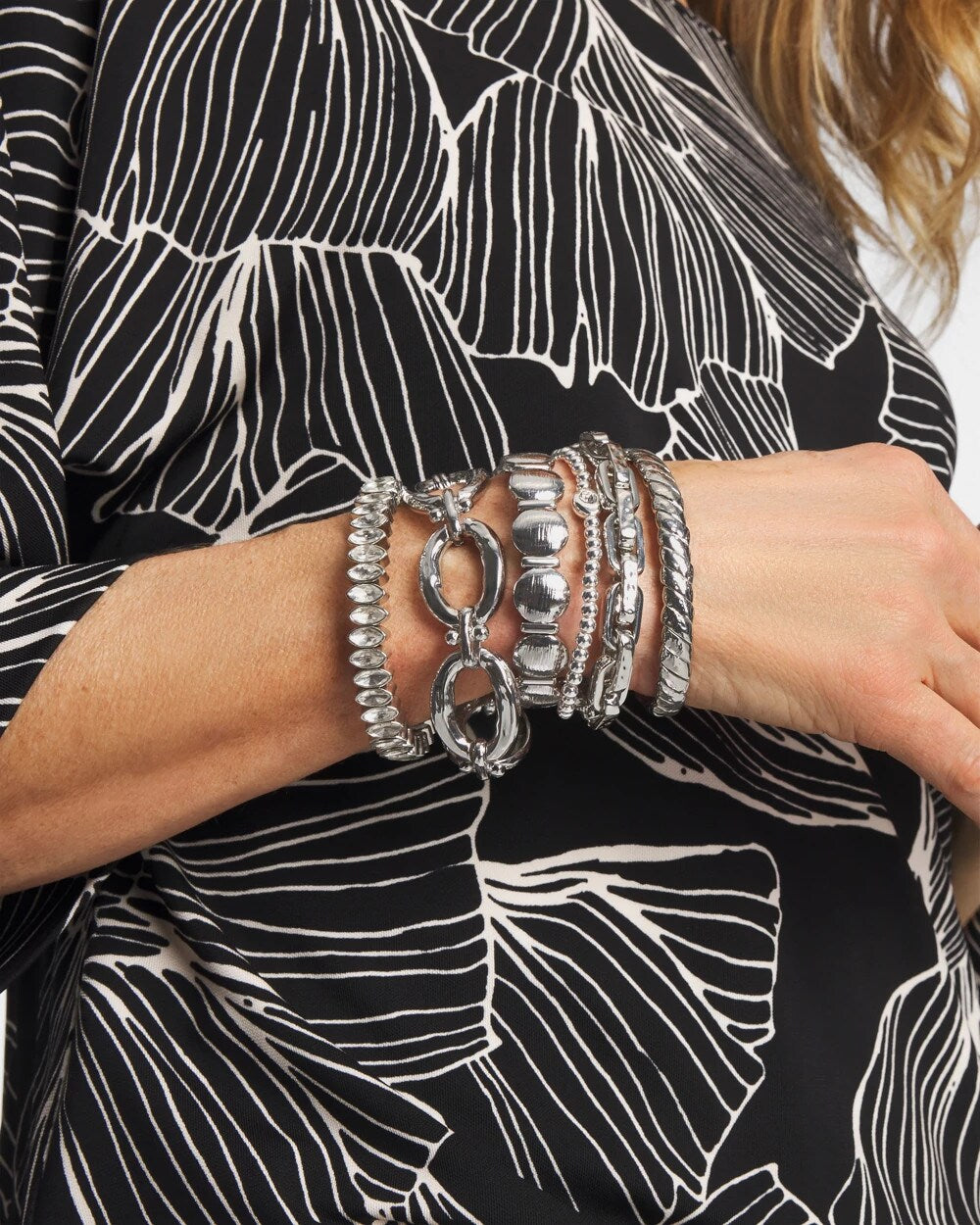 Marquise Silver Stretch