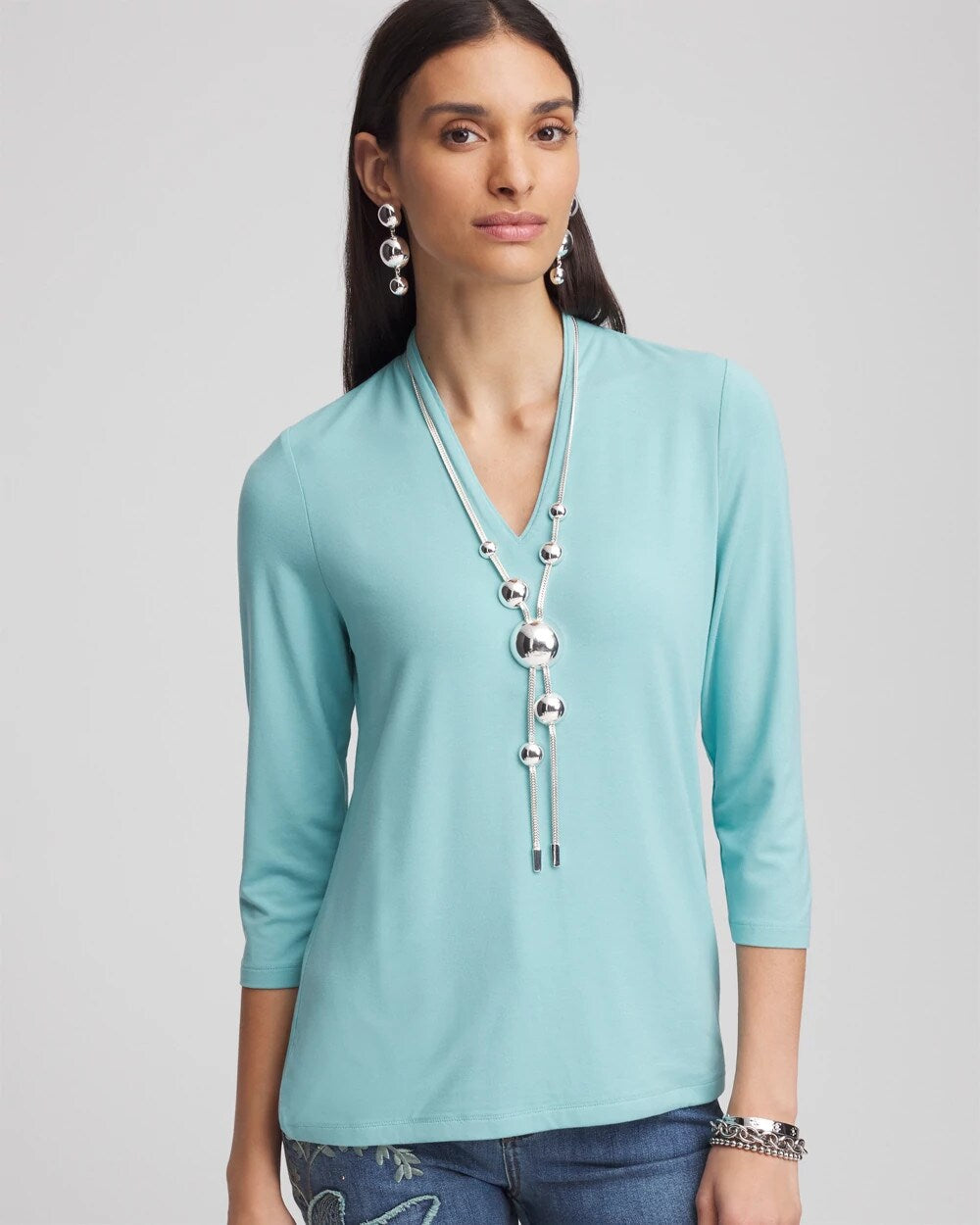Touch of Cool 3/4 Sleeve Tee