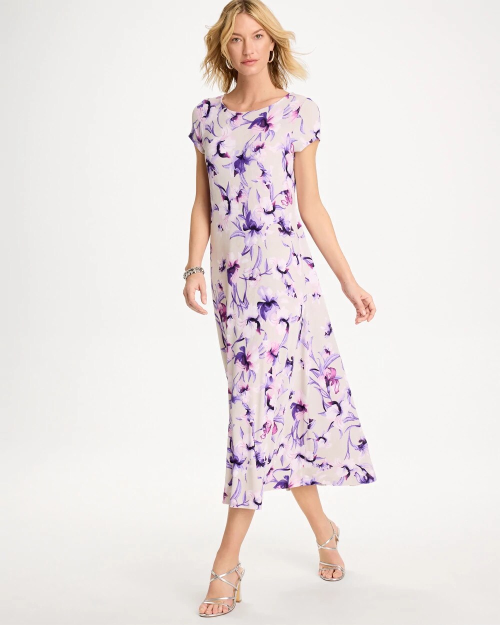 Travelers Amethyst Iris Maxi Dress