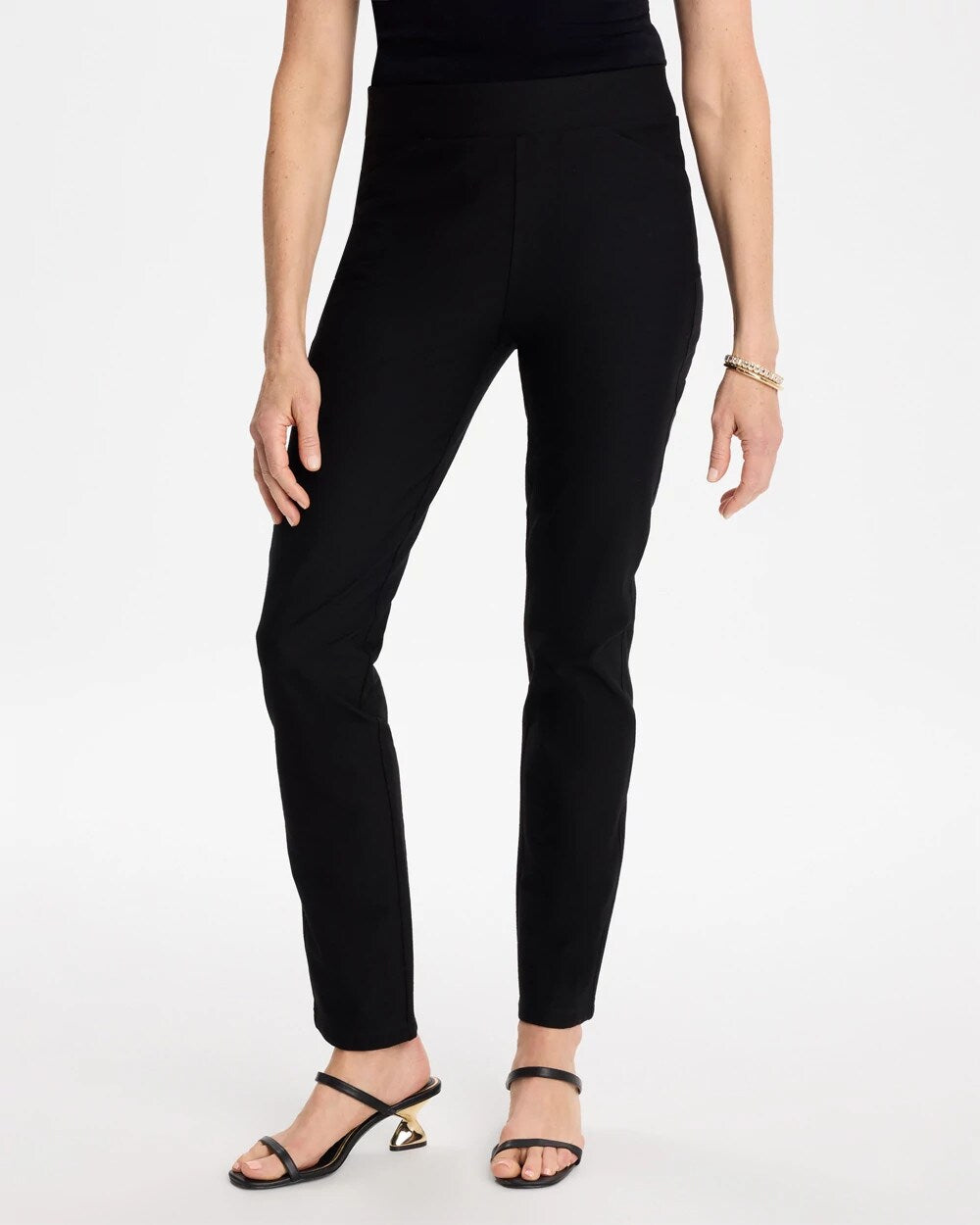 Travelers Collection Crepe Ankle Pants