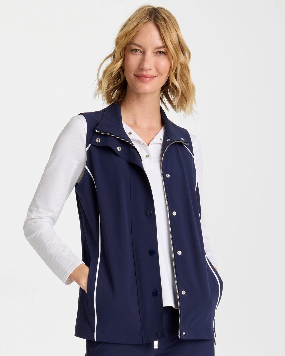 Zenergy UPF Full Snap Vest