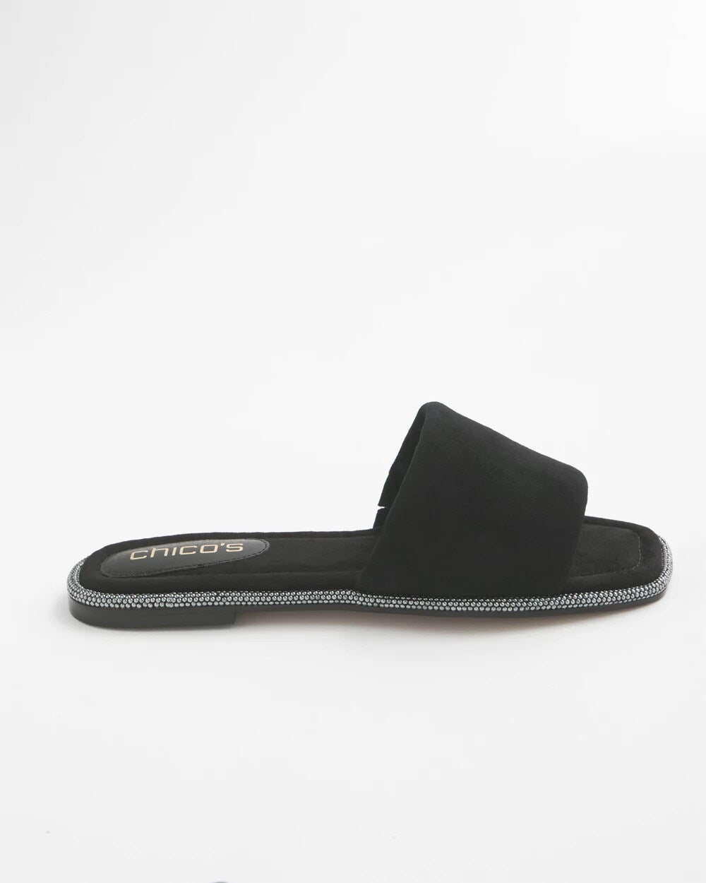 Suede Slides