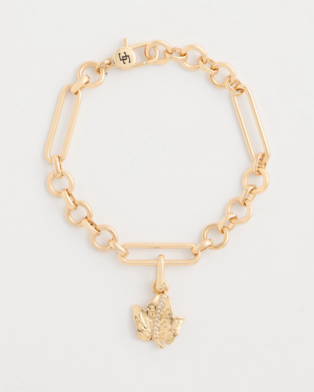 Gold Leaf Charm