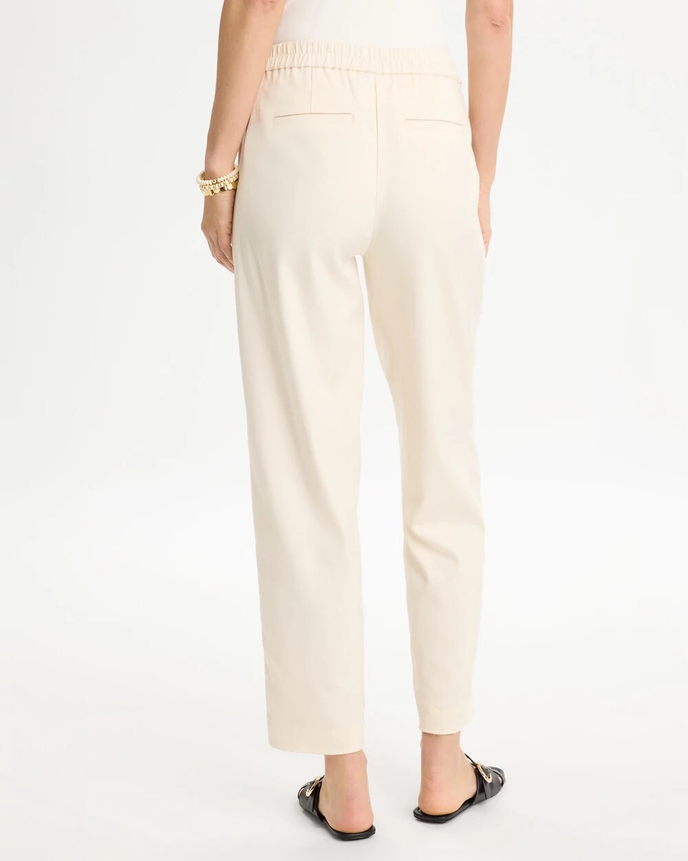 Relaxed Tapered Crop Pants