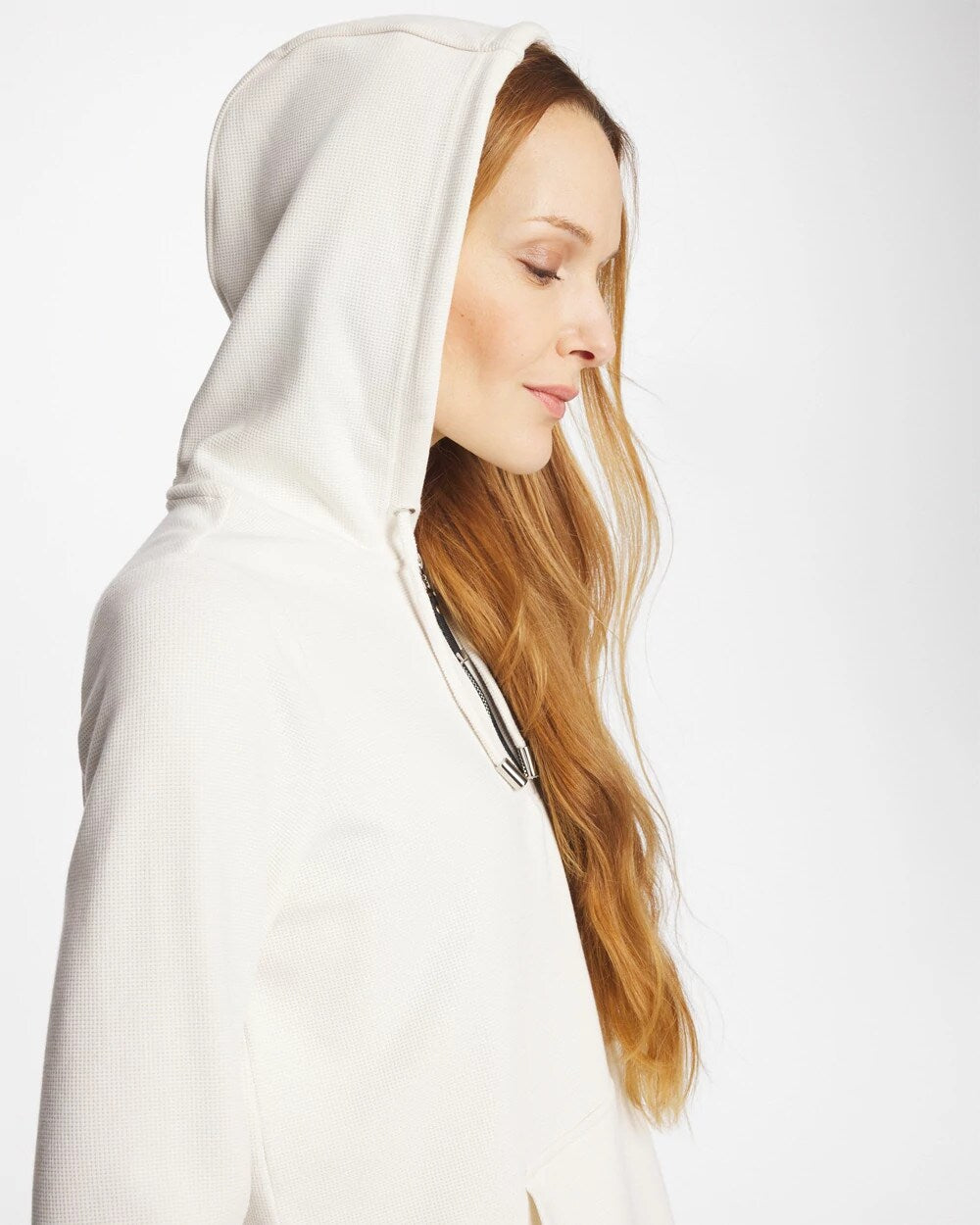 Zenergy Soft Waffle Hooded Top