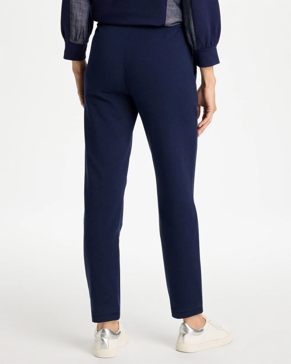 Zenergy French Terry Pull-On Ankle Pants