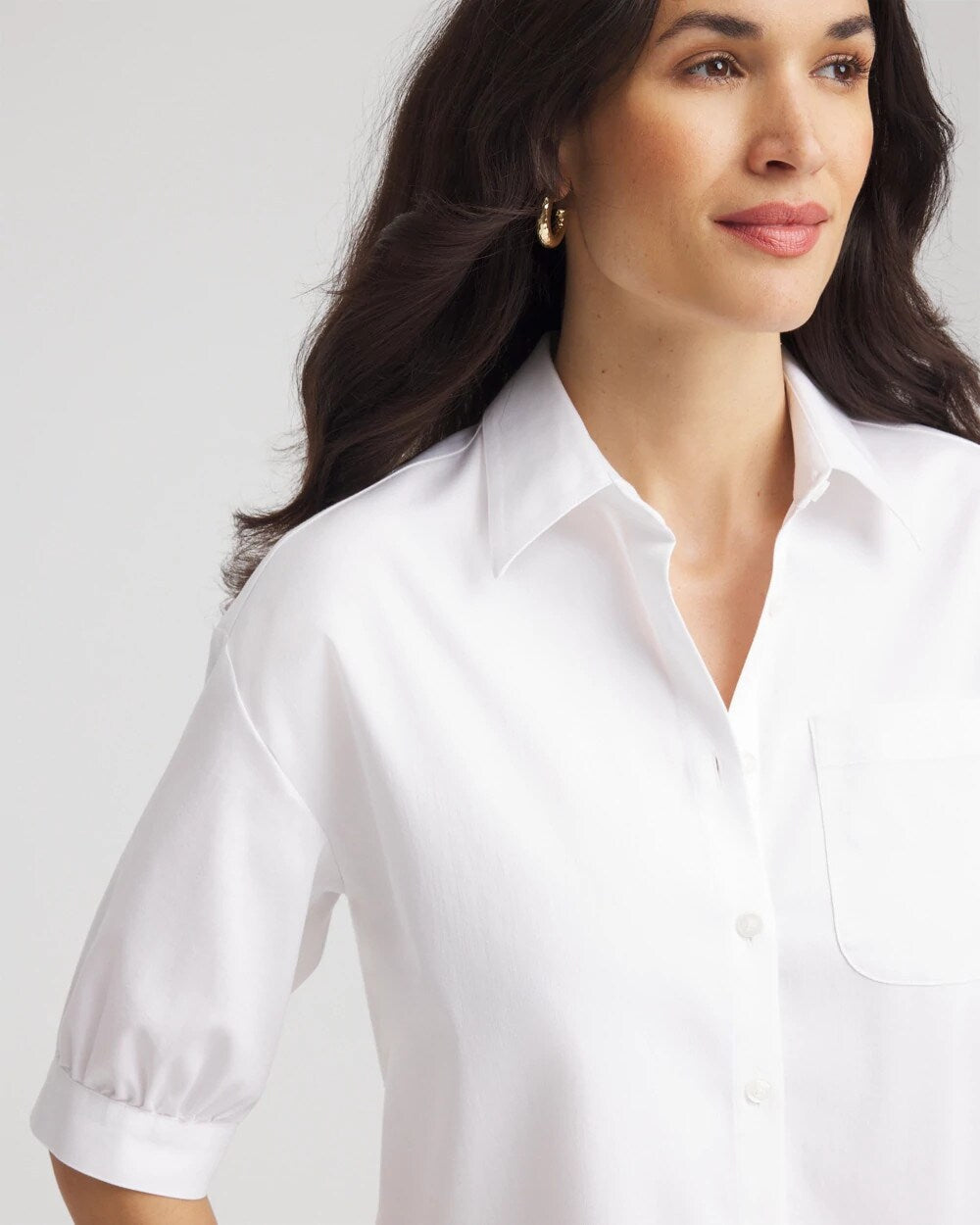 No Iron Short-Sleeved Shirt