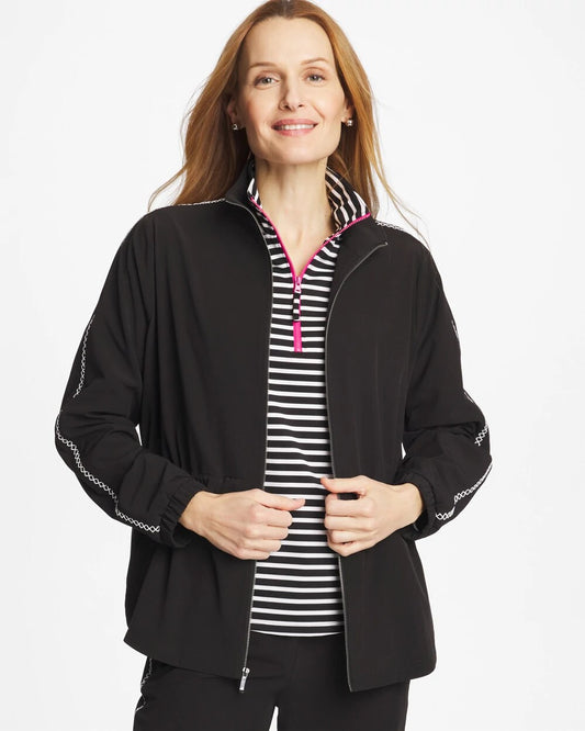 Zenergy UPF Lattice-Trim Jacket