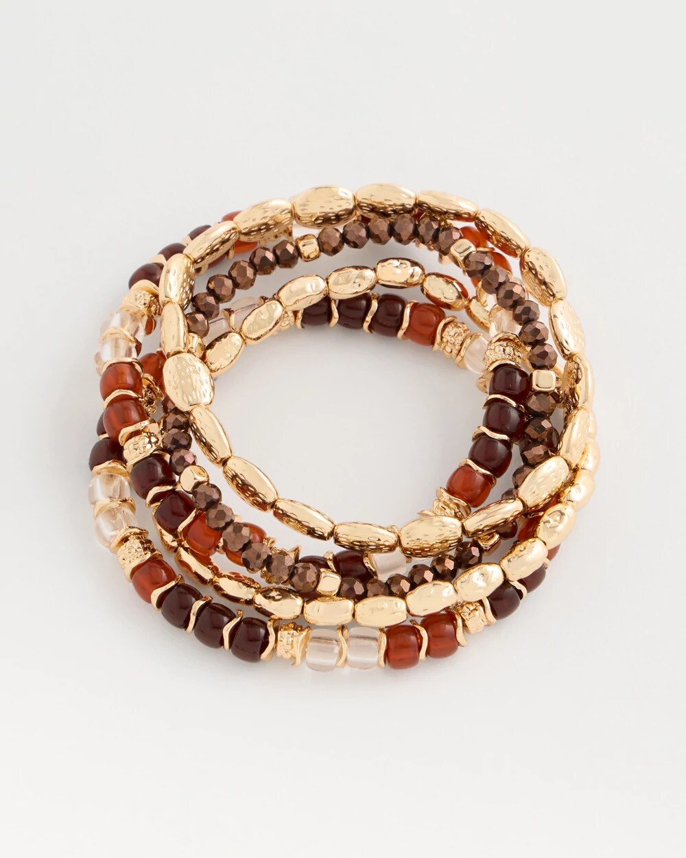 Layering Stretch Bracelet Set of Five