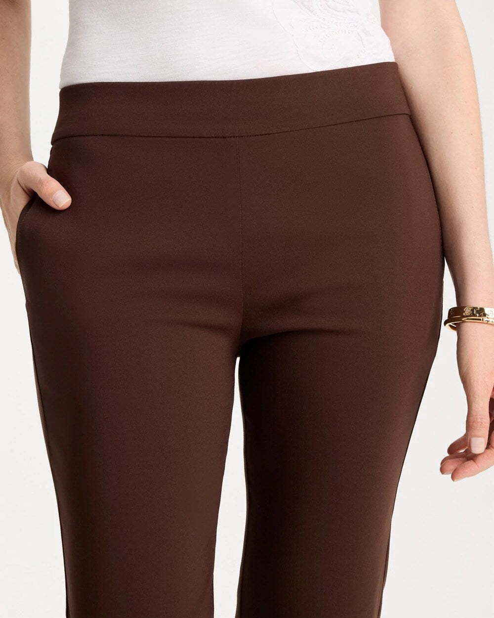 Brigitte Straight Crop