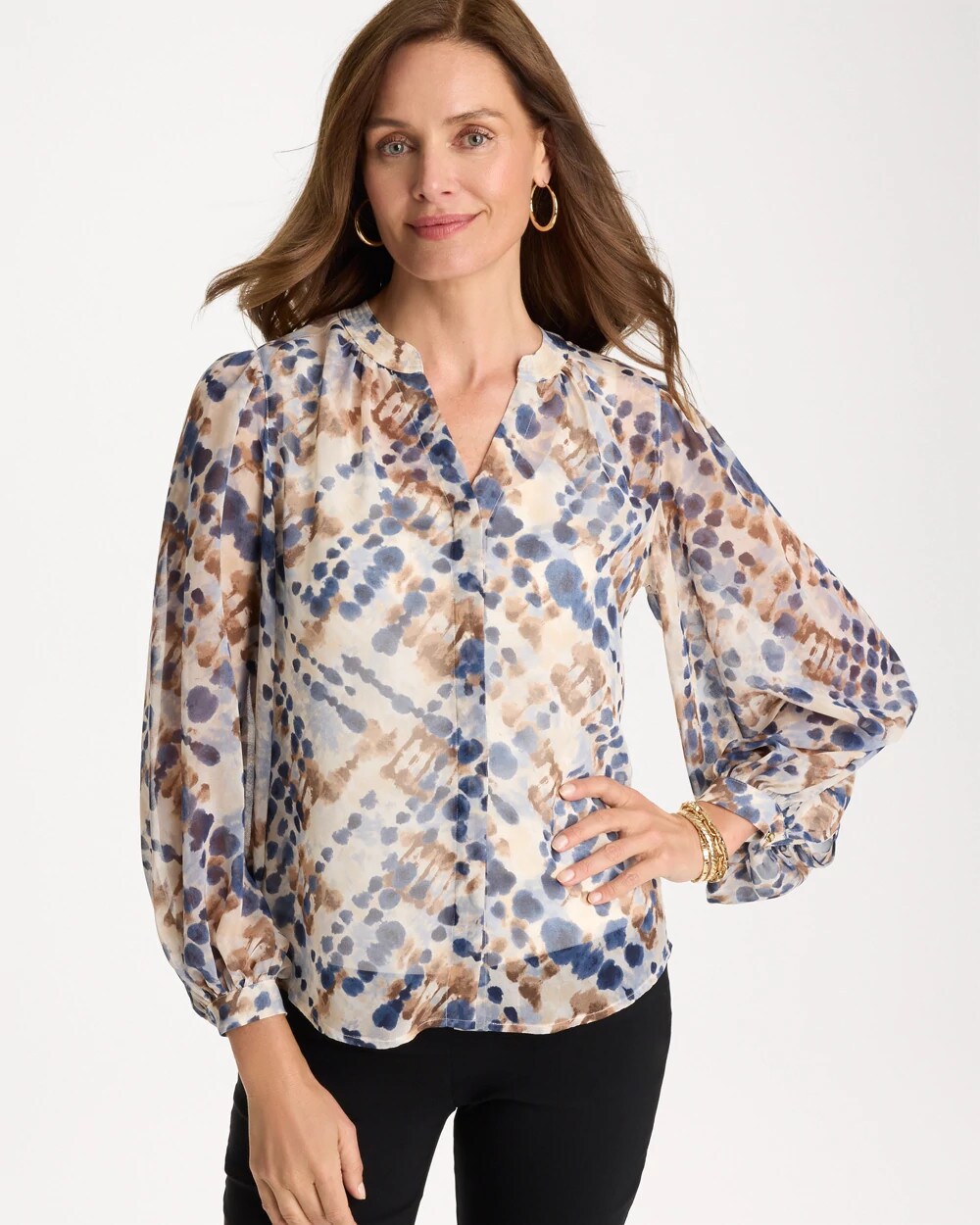 Georgette Printed Blouse