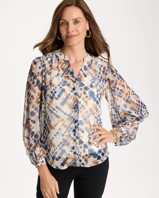 Georgette Printed Blouse