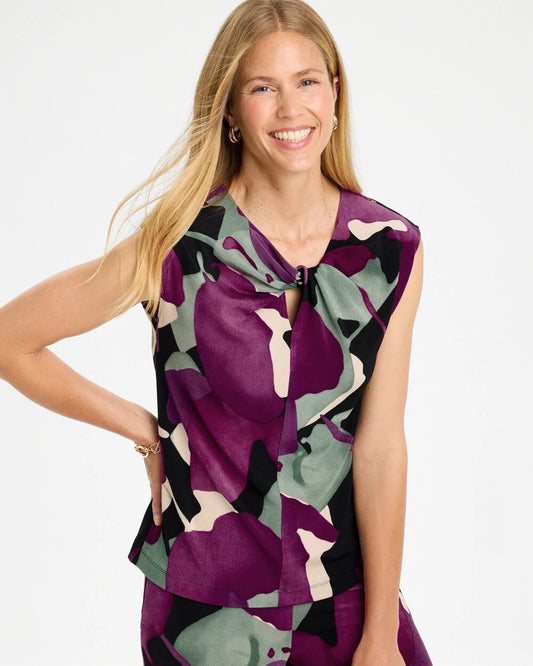 Travelers Twist Neck Top