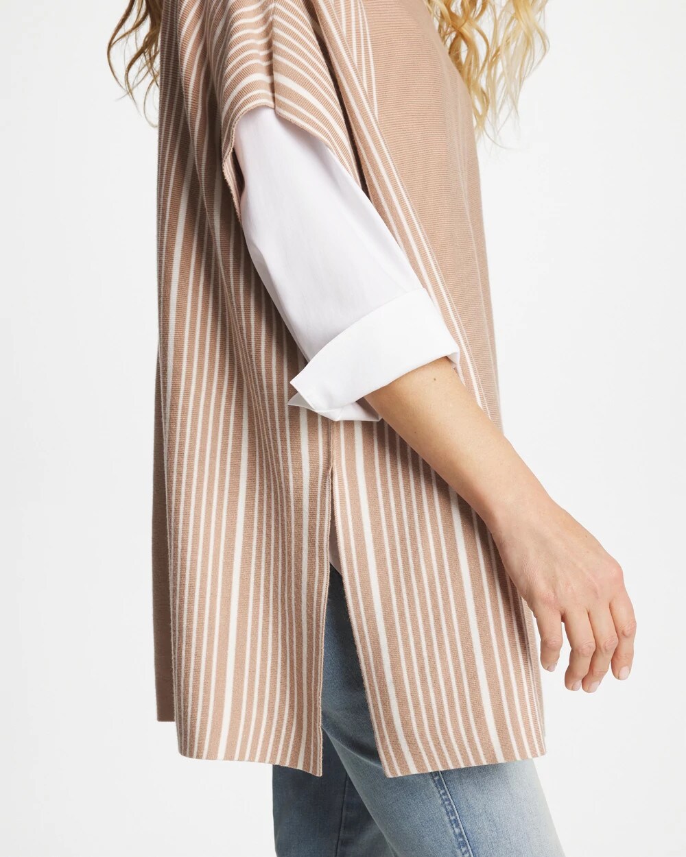 Turtleneck Sweater Poncho
