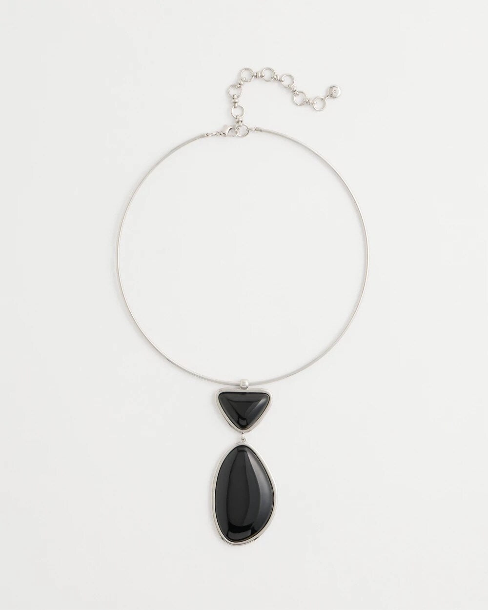Geo Pendant Collar Necklace