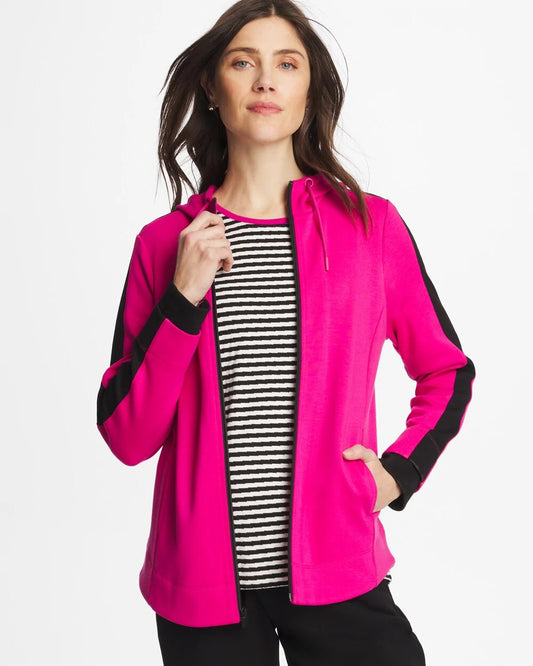 Zenergy Double-Knit Contrast Jacket