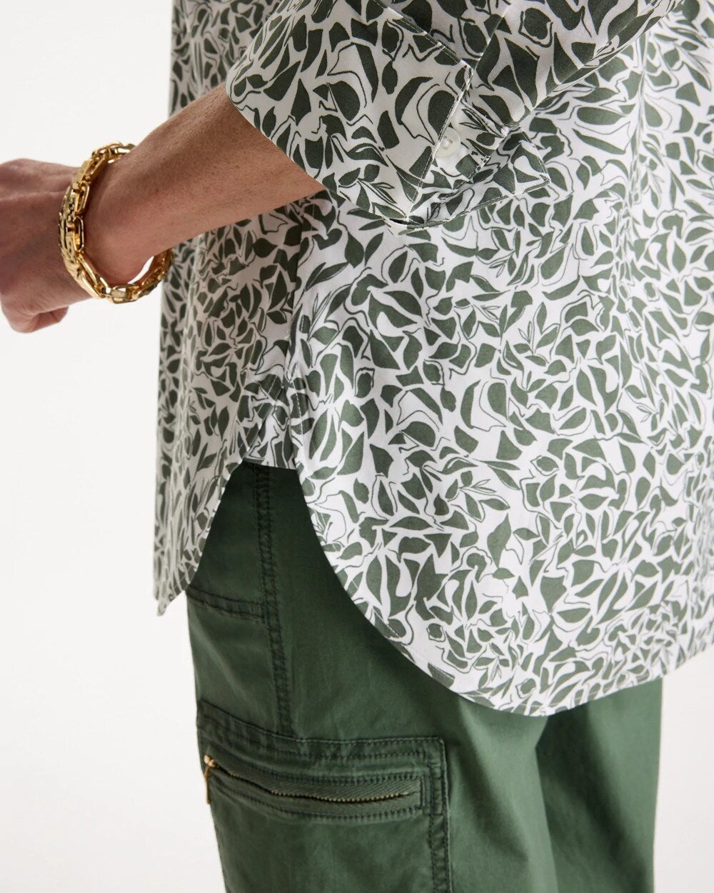 No Iron Stretch Fauna Shirt