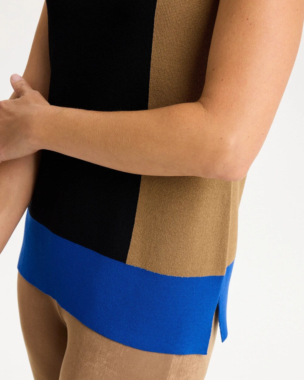 Travelers Collection Colorblock Knit Tank