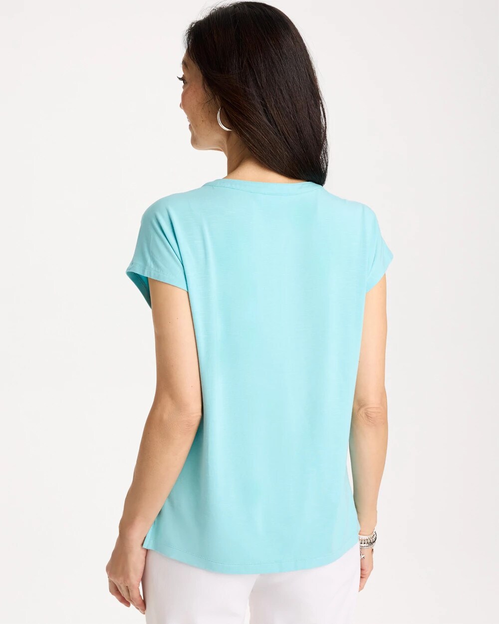 Refined Button Tee