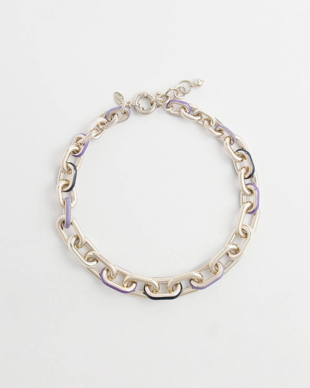 Chain Link Bib Necklace
