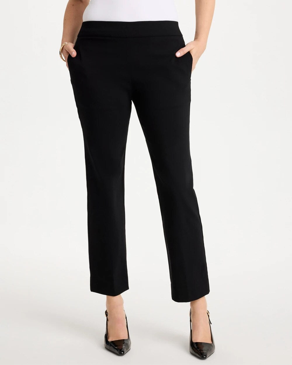 Brigitte Straight Crop