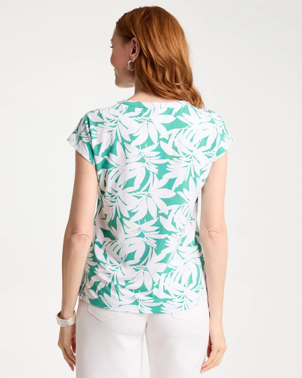 Refined Palm Button Tee