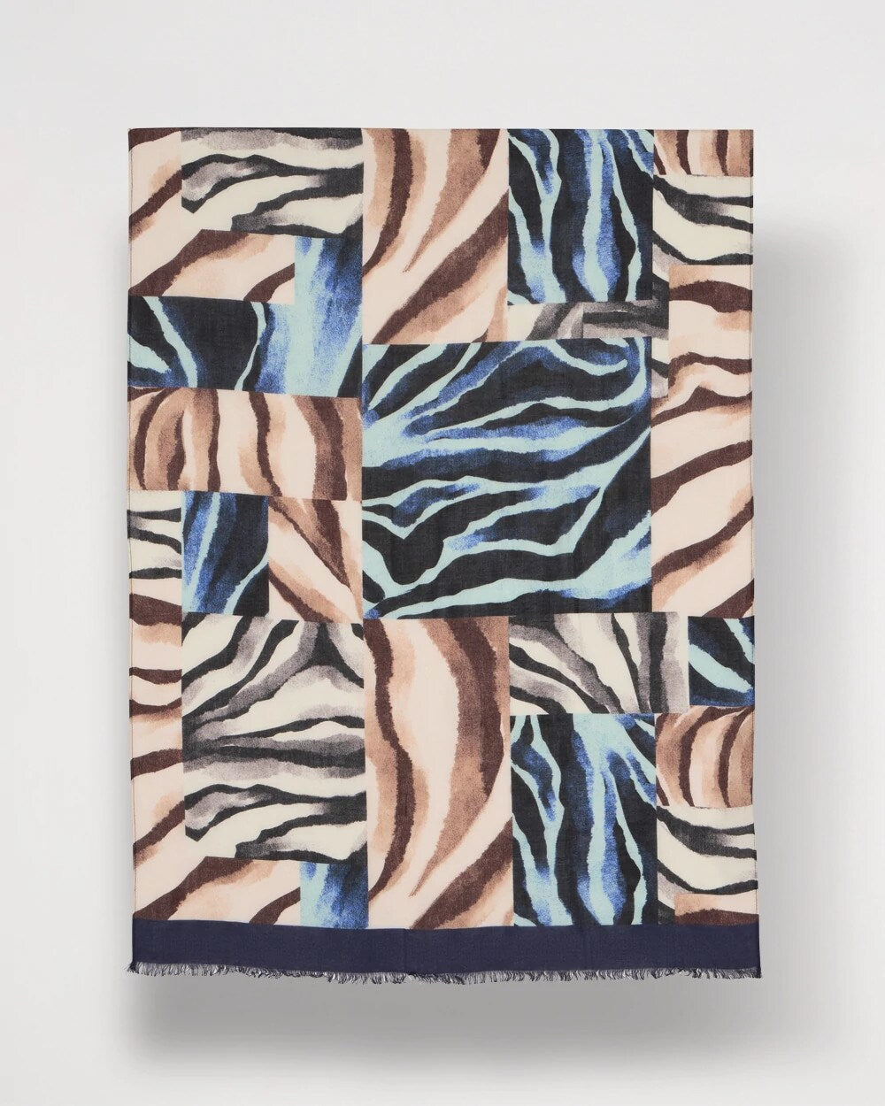 Zebra Zing Oblong Scarf