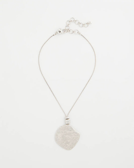 Short Silver Pendant