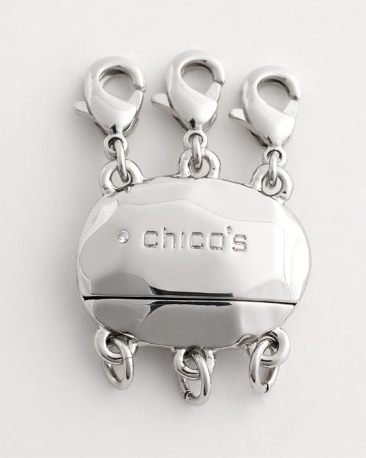Silvertone Lobster-Claw Necklace Converter