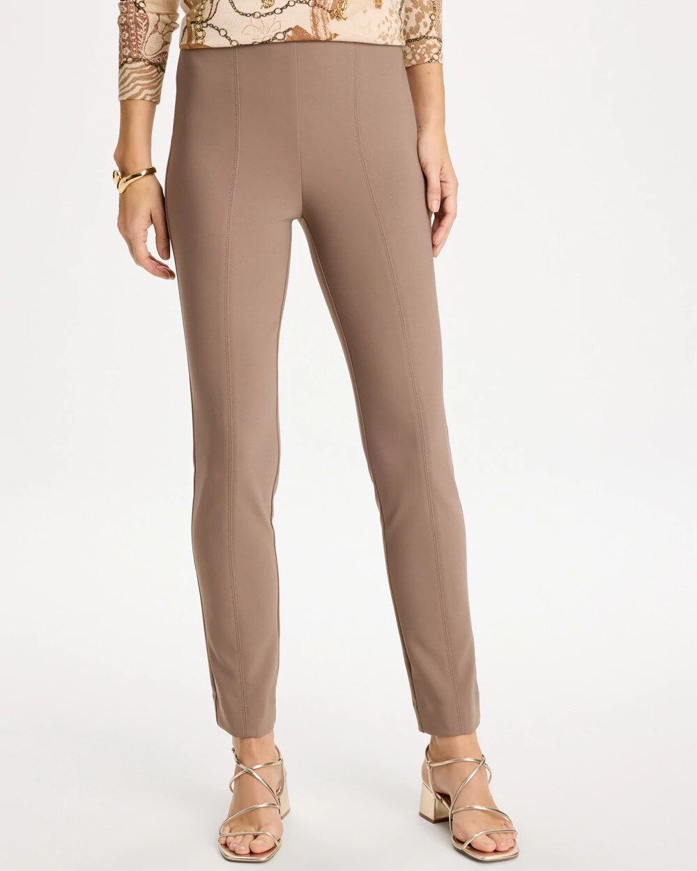 Juliet Knit Slim Ankle Pants