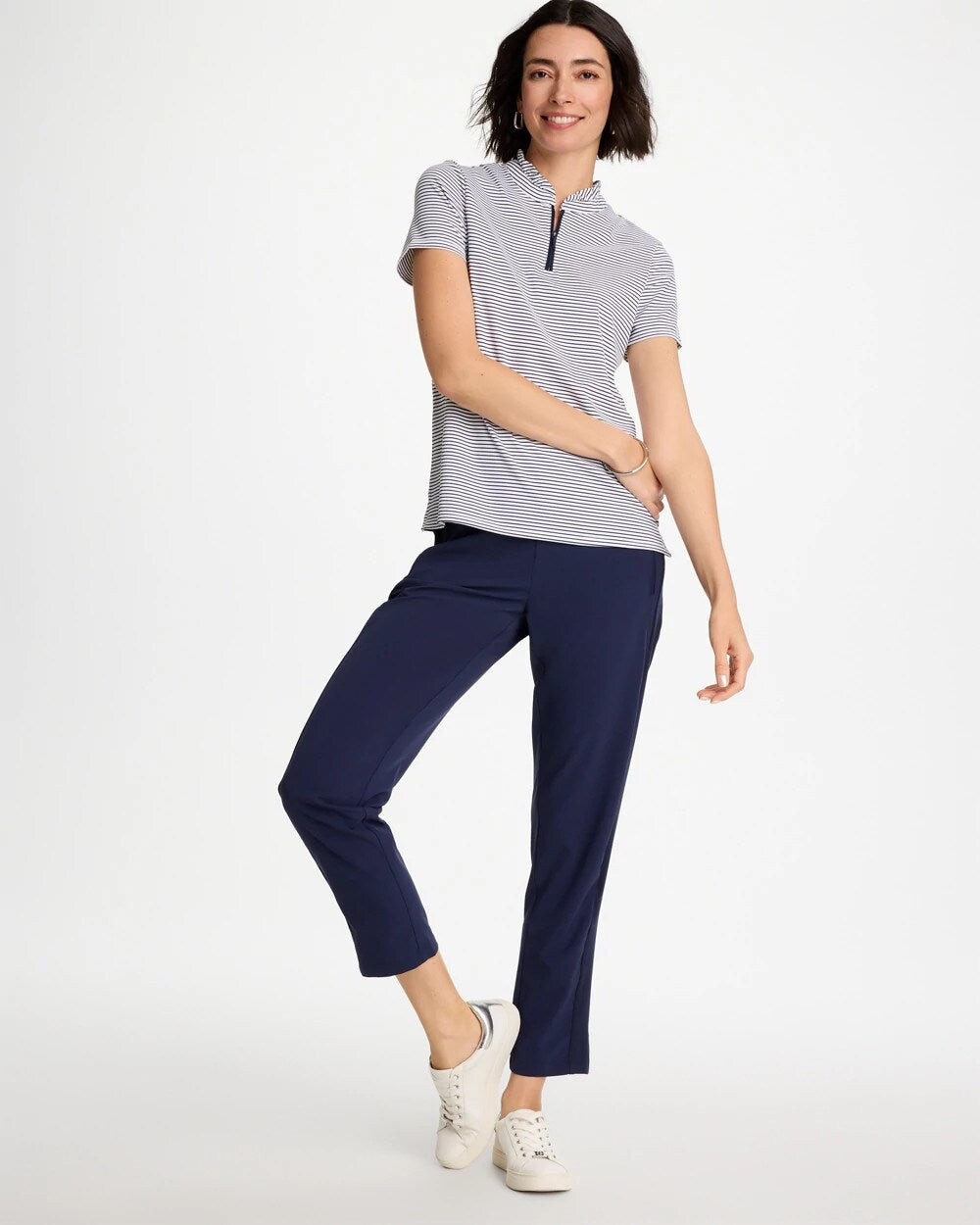 Zenergy UPF Rib Mix Ankle Pants