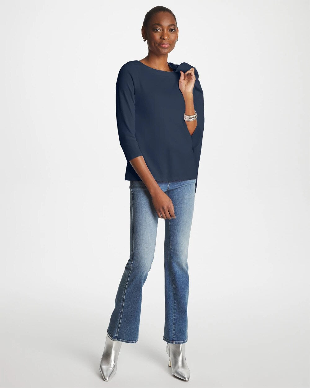 Pima 3/4 Sleeve Tee