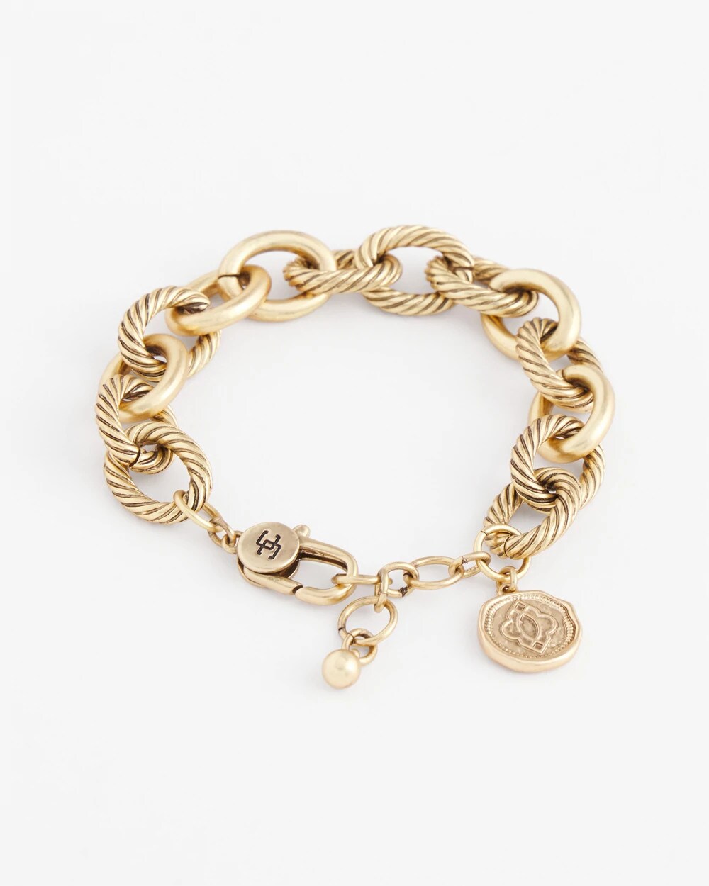 Textured Chain Bracelet