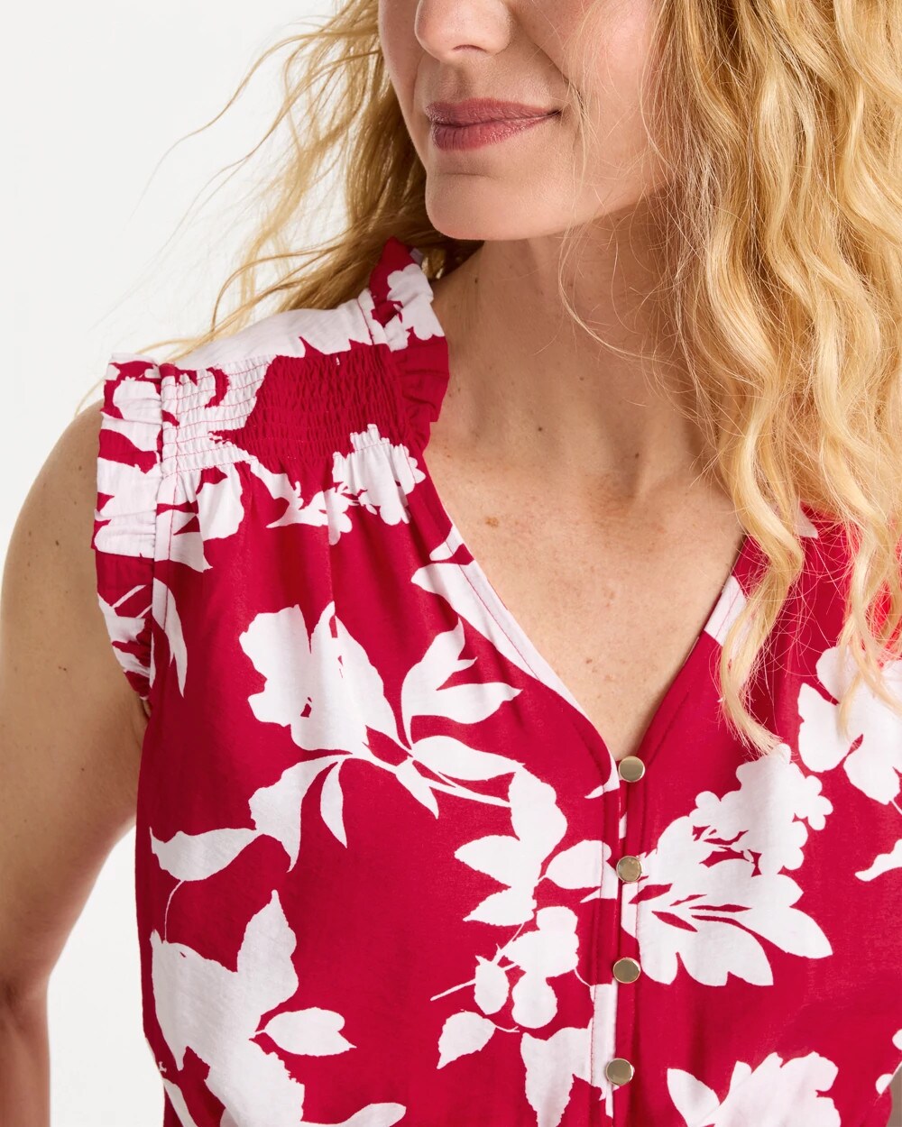 Smocked Floral Maxi Dress