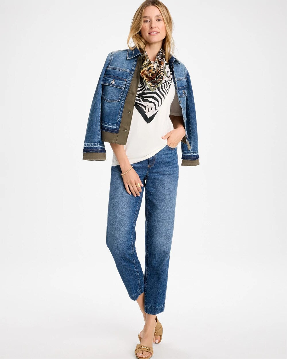 Touch of Cool Elbow Sleeve Tee