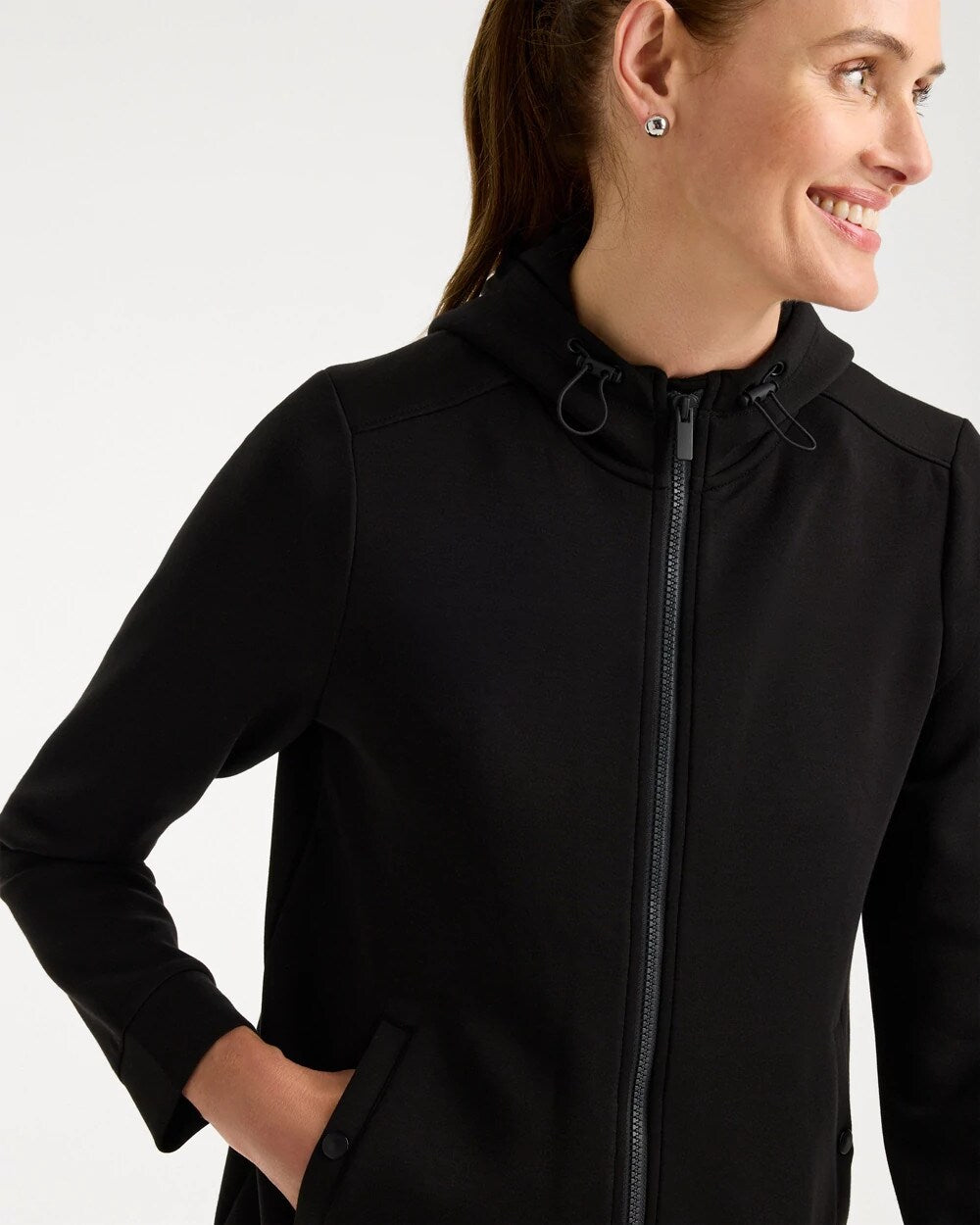 Zenergy Soft Zip Hooded Jacket