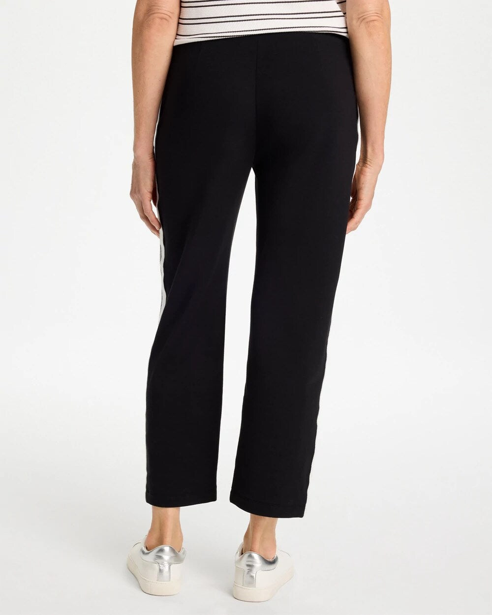 Zenergy French Terry Striped Crops