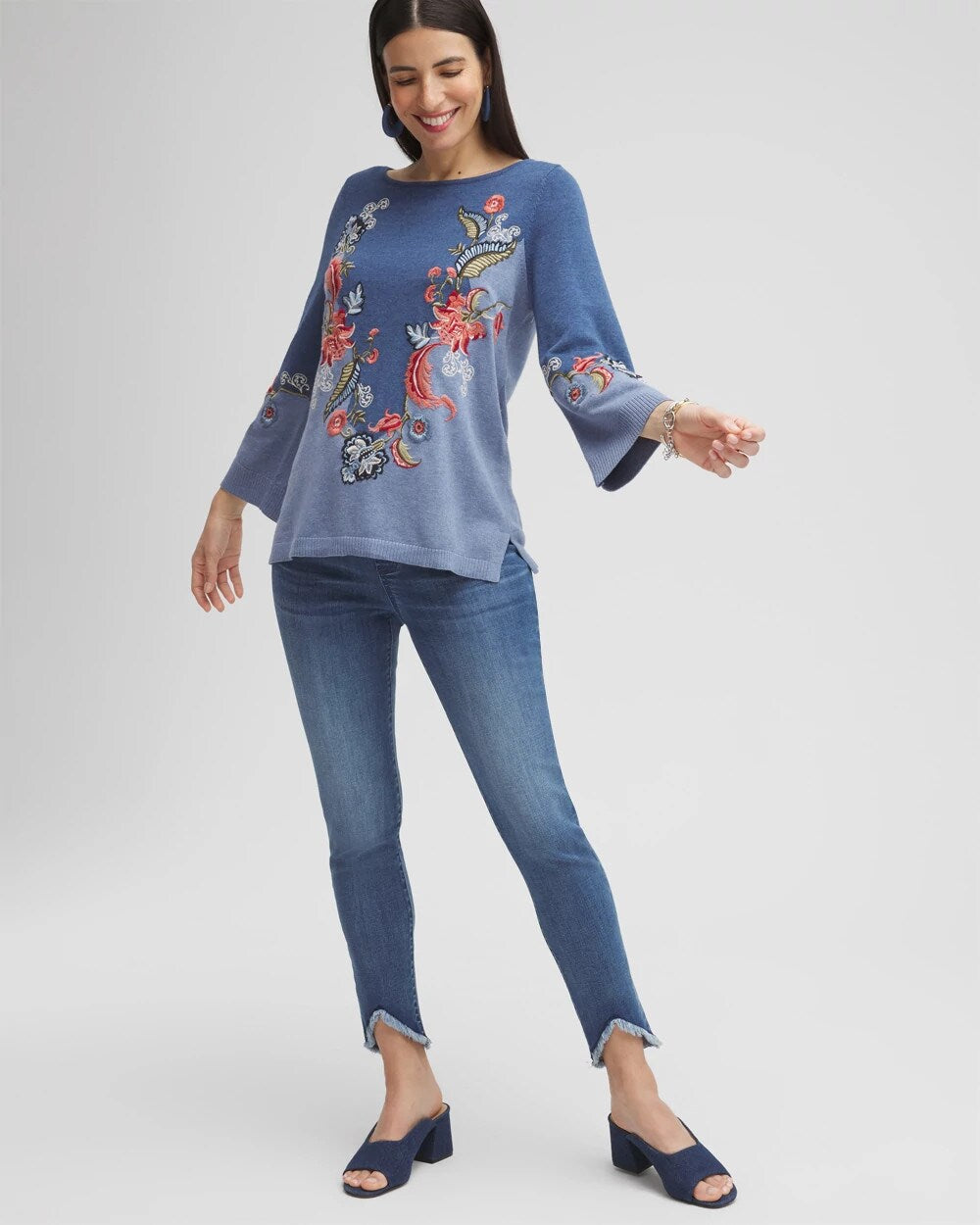 Tulip Hem Pull-on Ankle Jeggings